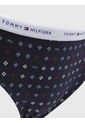 Pantie Tipo Hipster Azul Con Estampado Tommy Hilfiger de Tommy Hilfiger