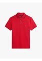 Polo Rojo Slim Con Acabado Tipped Tommy Hilfiger de Tommy Hilfiger