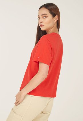 Camiseta Rojo-Blanco-Azul Navy Tommy Jeans