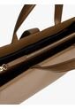 Bolso Café Satchel Con Logo Monograma TH Tommy Hilfiger de Tommy Hilfiger