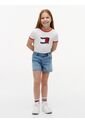 Camiseta Blanca Ringer Con Logo Ondeante Tommy Hilfiger de Tommy Hilfiger