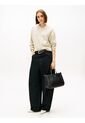 Bolso Negro Satchel Con Logo Tommy Hilfiger de Tommy Hilfiger