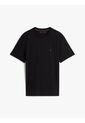 Camiseta Negra De Cuello Redondo Y Punto Interlock Tommy Hilfiger de Tommy Hilfiger