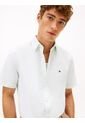 Camisa Verde Heritage De Manga Corta Tommy Hilfiger de Tommy Hilfiger