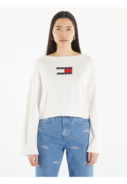 Saco Tommy Jeans Para Mujer Blanco Tommy Jeans