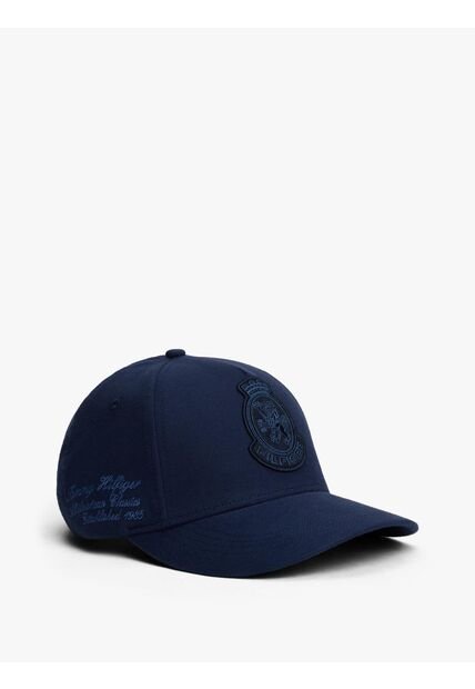 Gorra Azul Con Logo De Escudo De 5 Panales Tommy Hilfiger
