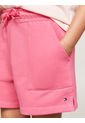 Shorts Rosados Ajustables Amplios Para Niña Tommy Hilfiger de Tommy Hilfiger