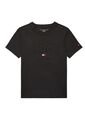 Camiseta Negra Manga Corta Con Logo Gráfico Tommy Hilfiger de Tommy Hilfiger