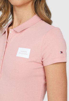 Polo Palo Rosa Tommy Hilfiger