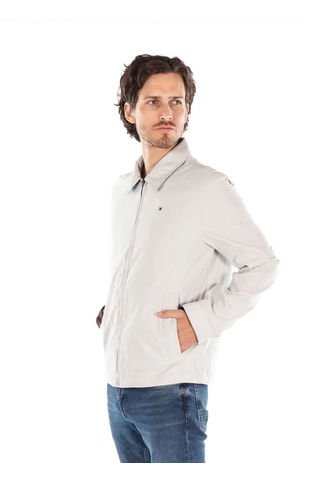 Chaqueta Beige Impermeable Con Capucha Para Hombre Tommy Hilfiger Tommy Hilfiger