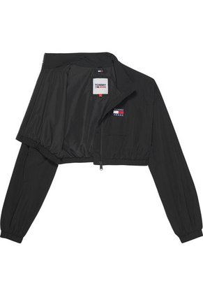 Chaqueta Cropped Mujer Negro Tommy Jeans