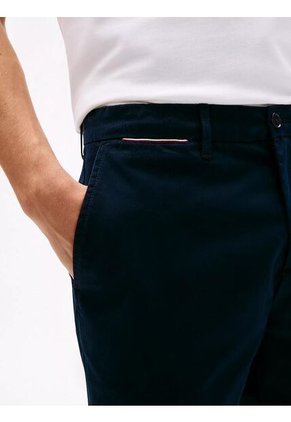 Bermudas Azul Oscuro De 7 Con Logo Tommy Hilfiger