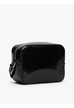 Bolso Negro Con Insignia Con Logo Brillante Tommy Hilfiger