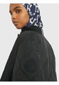 Chaqueta Negra Bomber Acolchada Para Mujer Tommy Hilfiger de Tommy Hilfiger