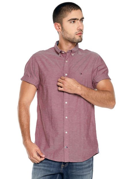 Camisa Rojo Tommy Hilfiger