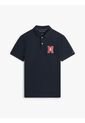 Polo Azul Marino De Corte Regular Con Logo Gráfico Tommy Hilfiger de Tommy Hilfiger