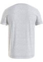 Camiseta Gris Manga Corta Slim Fit Esencial Algodon Tommy Hilfiger de Tommy Hilfiger