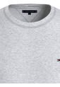 Camiseta Gris Manga Corta Slim Fit Esencial Algodon Tommy Hilfiger de Tommy Hilfiger