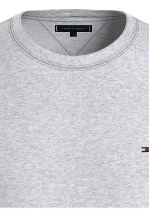 Camiseta Gris Manga Corta Slim Fit Esencial Algodon Tommy Hilfiger