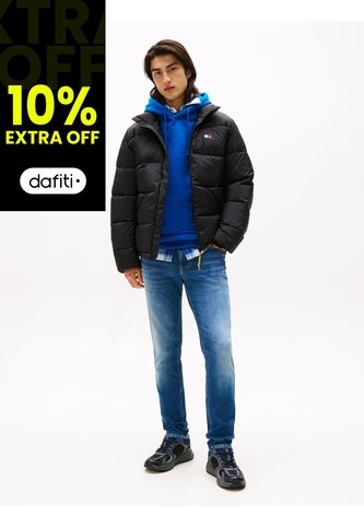 Jeans Azul Scanton Slim Desteñidos Tommy Jeans Tommy Hilfiger