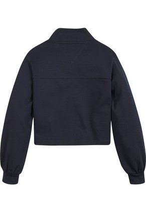 Saco Universitaria Con Media Cierre Niña Azul Tommy Hilfiger