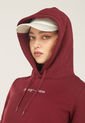 Hoodie Vinotinto-Blanco Tommy Jeans de Tommy Hilfiger