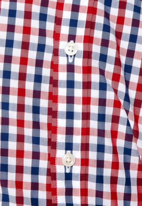 Camisa Blanco-Azul-Rojo Tommy Hilfiger