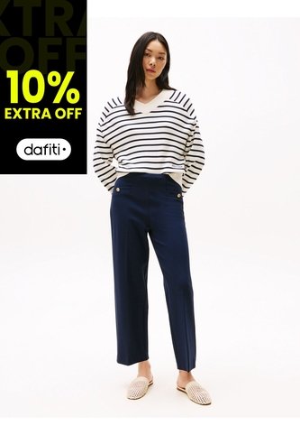Pantalón Azul Capri De Tallealto Tommy Hilfiger Tommy Hilfiger