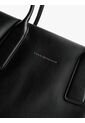 Bolso Negro Tote Essential Con Logo Metálico Tommy Hilfiger de Tommy Hilfiger