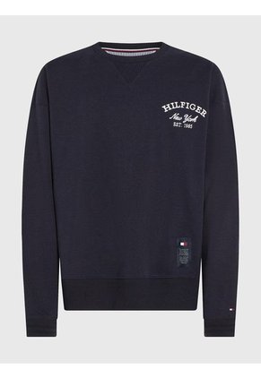 Saco De Corte Clásico Con Logo Hombre Azul Tommy Hilfiger