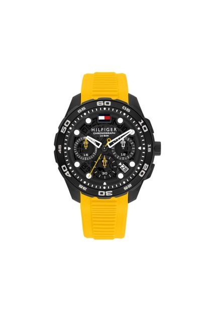 Reloj Tommy Hilfiger Modelo 1792235 Amarillo Hombre