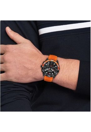 Reloj Tommy Hilfiger Modelo 1792234 Naranja Hombre