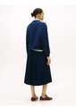 Saco Azul De Felpa Con Logo Script Y Botones Decorativos Tommy Hilfiger de Tommy Hilfiger