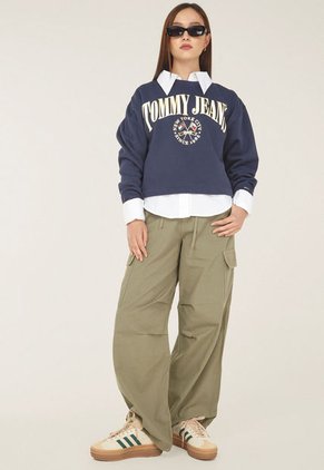 Buzo Azul Navy-Blanco-Amarillo Tommy Jeans