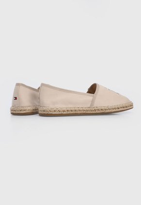 Alpargata Crudo Tommy Hilfiger Logo Espadrille