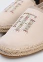 Alpargata Crudo Tommy Hilfiger Logo Espadrille de Tommy Hilfiger