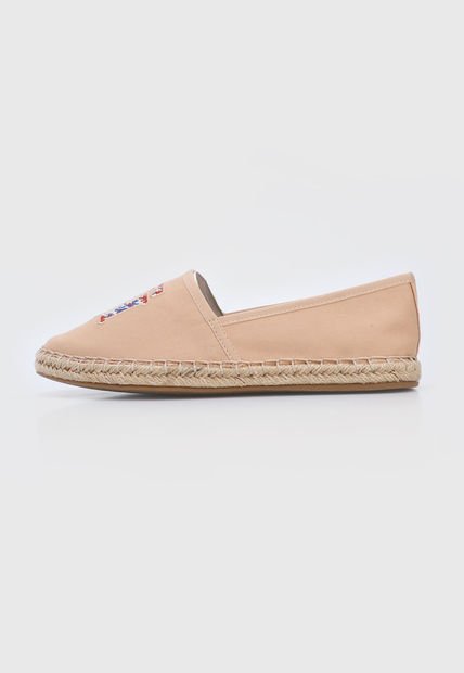 Alpargata Nude Tommy Hilfiger Logo Espadrille