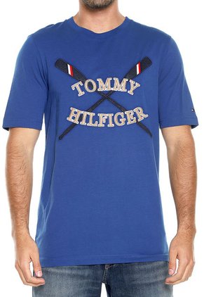 Camiseta Azul Royal Tommy Hilfiger