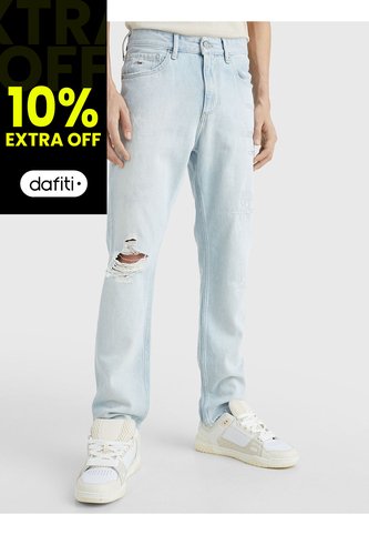 Jeans Azul Scanton De Corte Ajustado Para Hombre Tommy Jeans Tommy Hilfiger