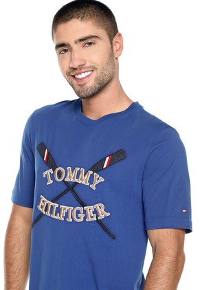 Camiseta Azul Royal Tommy Hilfiger