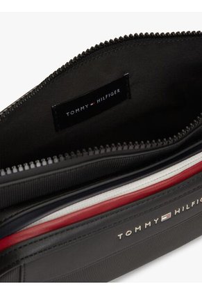 Canguro Negro Foundation Con Logo Tommy Hilfiger