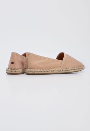 Alpargata Nude Tommy Hilfiger Logo Espadrille