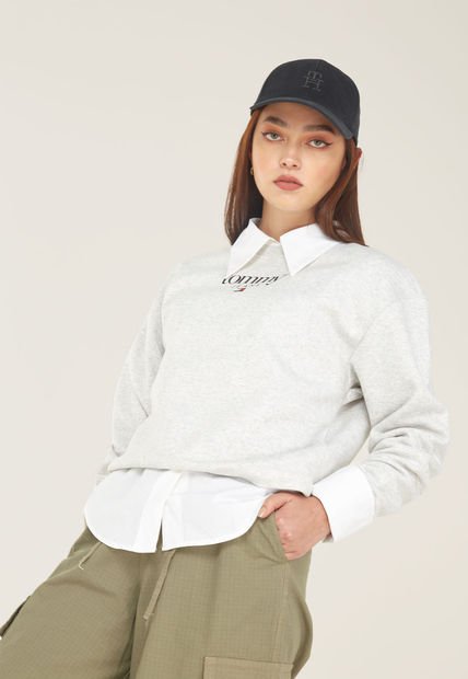 Buzo Gris-Azul Navy Tommy Jeans