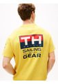 Camiseta Amarilla Amplia Hilfiger Con Logo Trasero Tommy Hilfiger de Tommy Hilfiger