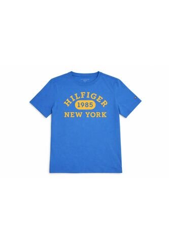 Camiseta Azul Con Logo Monotipo En El Pecho Tommy Hilfiger Tommy Hilfiger