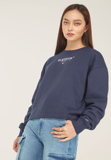 Buzo Azul Navy-Blanco Tommy Jeans