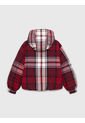 Chaqueta De Niña Cuadros Escoceses Con Gorro Tommy Hilfiger de Tommy Hilfiger