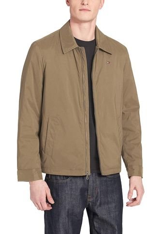 Chaqueta Beige Con Cierre De Cremallera Tommy Hilfiger Tommy Hilfiger
