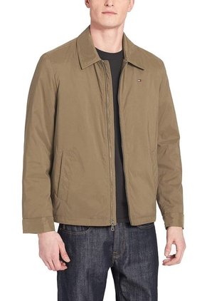 Chaqueta Beige Con Cierre De Cremallera Tommy Hilfiger