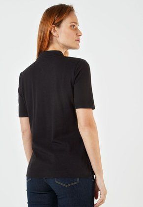 Camiseta Polo Negro Tommy Hilfiger